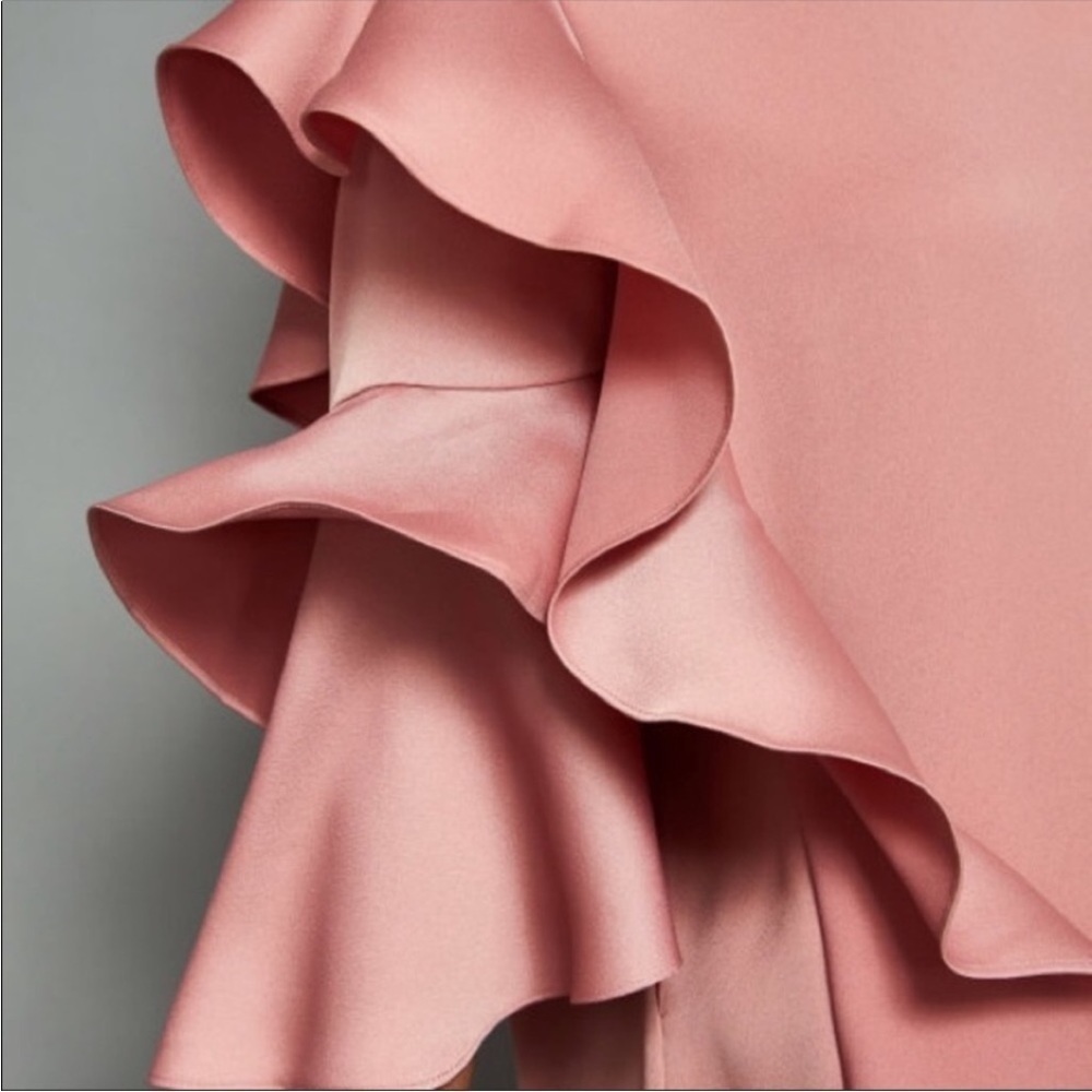 Ted Baker Pink Eicio Ruffle Ruffle Tunic Dress - Picture 8 of 15